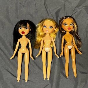 Bratz Lot Jade, Cloe and Yasmin